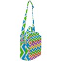 Chevron Pattern Design Texture Crossbody Day Bag View2