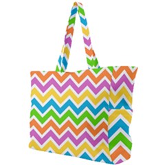 Chevron Pattern Design Texture Simple Shoulder Bag by Apen