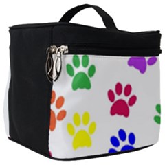 Pawprints Paw Prints Paw Animal Make Up Travel Bag (big) by Apen