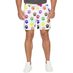 Pawprints Paw Prints Paw Animal Men s Runner Shorts by Apen