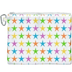 Star Pattern Design Decoration Canvas Cosmetic Bag (xxxl) by Apen