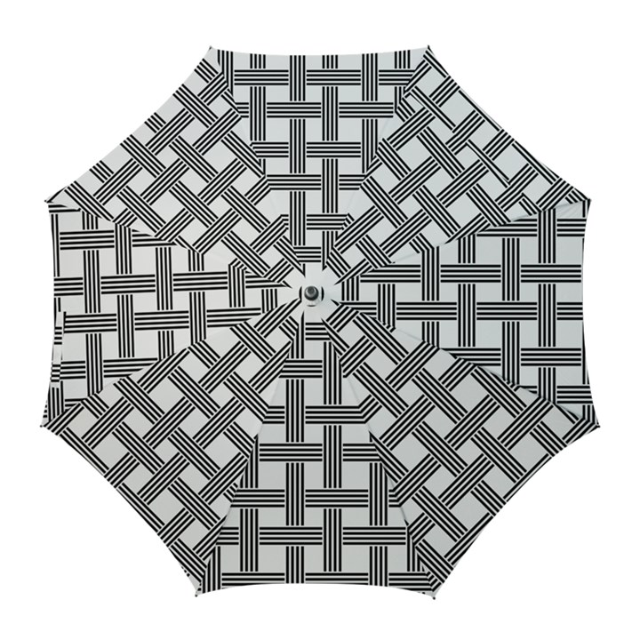 Seamless Stripe Pattern Lines Golf Umbrellas