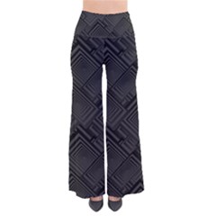 Diagonal Square Black Background So Vintage Palazzo Pants