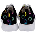 Abstract Background Retro 60s 70s Men s Lightweight Sports Shoes View4