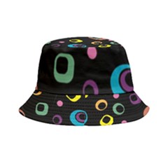 Abstract Background Retro 60s 70s Inside Out Bucket Hat by Apen