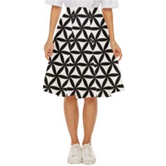 Pattern Floral Repeating Classic Short Skirt by Apen