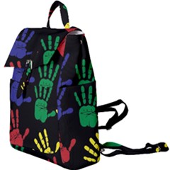 Ellipse Pattern Background Buckle Everyday Backpack by Apen