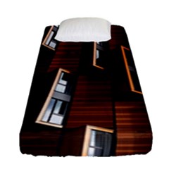 Abstract Architecture Building Business Fitted Sheet (single Size) by Amaryn4rt