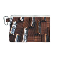 Abstract Architecture Building Business Canvas Cosmetic Bag (medium) by Amaryn4rt