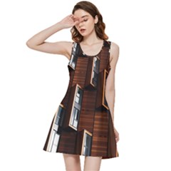 Abstract Architecture Building Business Inside Out Racerback Dress by Amaryn4rt