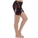 Abstract Architecture Building Business Lightweight Velour Yoga Shorts View3