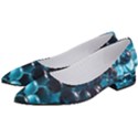 Blue Abstract Balls Spheres Women s Low Heels View2