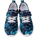 Blue Abstract Balls Spheres Women s Velcro Strap Shoes View1