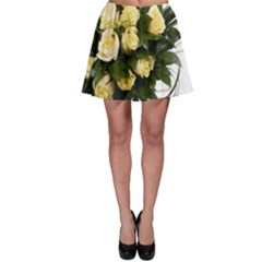 Bouquet Flowers Roses Decoration Skater Skirt by Amaryn4rt