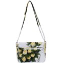 Bouquet Flowers Roses Decoration Shoulder Bag with Back Zipper View3