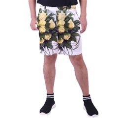 Bouquet Flowers Roses Decoration Men s Pocket Shorts by Amaryn4rt