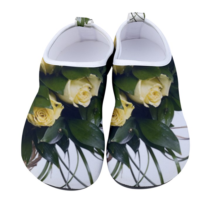 Bouquet Flowers Roses Decoration Kids  Sock-Style Water Shoes