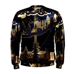 Christmas Advent Candle Arches Men s Sweatshirt by Amaryn4rt