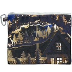 Christmas Advent Candle Arches Canvas Cosmetic Bag (xxxl) by Amaryn4rt