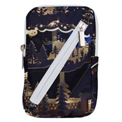 Christmas Advent Candle Arches Belt Pouch Bag (small) by Amaryn4rt