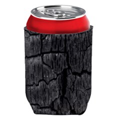 Coal Charred Tree Pore Black Can Holder by Amaryn4rt