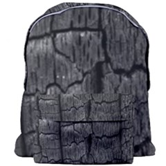 Coal Charred Tree Pore Black Giant Full Print Backpack by Amaryn4rt