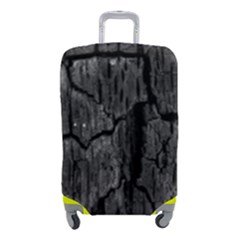 Coal Charred Tree Pore Black Luggage Cover (small) by Amaryn4rt