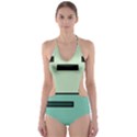 Adventure Time Beemo Bmo Illustration Cartoons Cut-Out One Piece Swimsuit View1