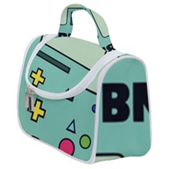 Adventure Time Beemo Bmo Illustration Cartoons Satchel Handbag by Sarkoni