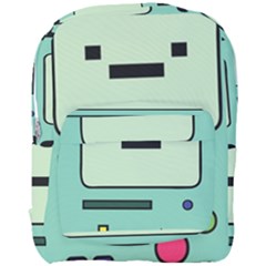 Adventure Time Beemo Bmo Illustration Cartoons Full Print Backpack by Sarkoni