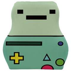 Adventure Time Beemo Bmo Illustration Cartoons Car Seat Velour Cushion  by Sarkoni