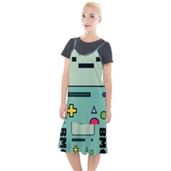 Adventure Time Beemo Bmo Illustration Cartoons Camis Fishtail Dress by Sarkoni