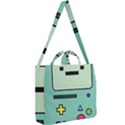 Adventure Time Beemo Bmo Illustration Cartoons Square Shoulder Tote Bag View2