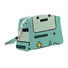 Adventure Time Beemo Bmo Illustration Cartoons Wristlet Pouch Bag (medium) by Sarkoni