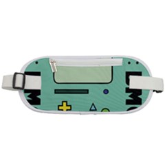 Adventure Time Beemo Bmo Illustration Cartoons Rounded Waist Pouch by Sarkoni