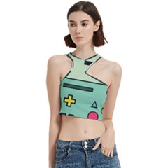 Adventure Time Beemo Bmo Illustration Cartoons Cut Out Top by Sarkoni