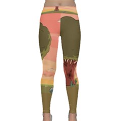 Cartoon Network Adventure Time Classic Yoga Leggings by Sarkoni