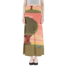 Cartoon Network Adventure Time Full Length Maxi Skirt by Sarkoni