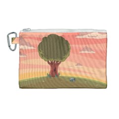 Cartoon Network Adventure Time Canvas Cosmetic Bag (large) by Sarkoni