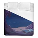 Cartoon Character Wallpapper Adventure Time Beauty In Nature Duvet Cover (Full/ Double Size) View1