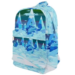 Frost Mountains Illustration Adventure Time Fantasy Art Landscape Classic Backpack by Sarkoni