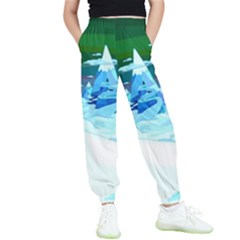 Frost Mountains Illustration Adventure Time Fantasy Art Landscape Kids  Joggers by Sarkoni