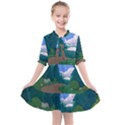 Adventure Time Cartoon Pathway Kids  All Frills Chiffon Dress View1