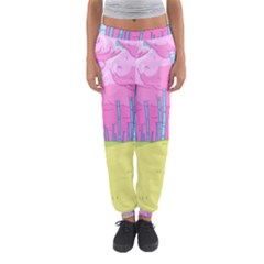 Red Mushroom Animation Adventure Time Cartoon Multi Colored Women s Jogger Sweatpants by Sarkoni