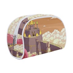 Animated Castle Illustration Adventure Time Cartoon Nature Make Up Case (small) by Sarkoni