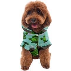 Adventure Time Cartoon Green Color Nature  Sky Dog Coat by Sarkoni