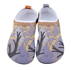 Adventure Time Cartoon Landscape Trees Women s Sock-style Water Shoes by Sarkoni