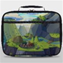 Cartoon Network Mountains Landscapes Seas Illustrations Adventure Time Rivers Full Print Lunch Bag View1