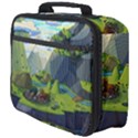 Cartoon Network Mountains Landscapes Seas Illustrations Adventure Time Rivers Full Print Lunch Bag View4