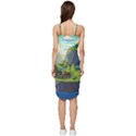 Cartoon Network Mountains Landscapes Seas Illustrations Adventure Time Rivers Wrap Frill Dress View4